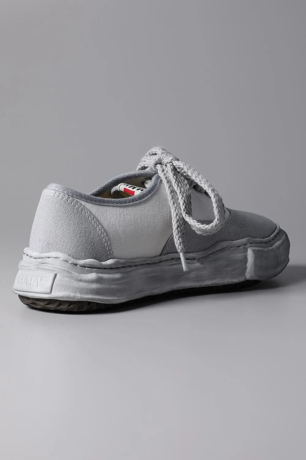 -BAKER- Original sole over-dyed canvas Low-Top sneakers White