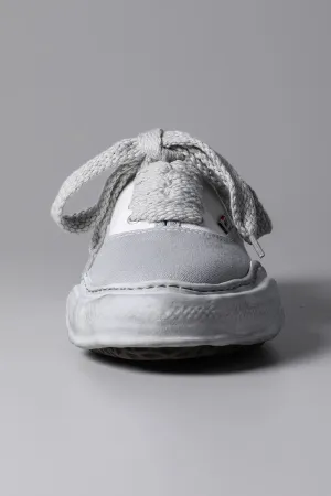 -BAKER- Original sole over-dyed canvas Low-Top sneakers White