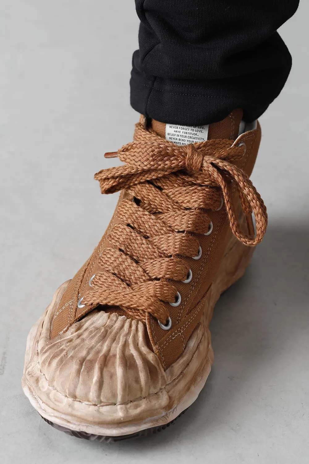 -BLAKEY High- Original STC sole over dyed canvas High-Top sneakers Brown