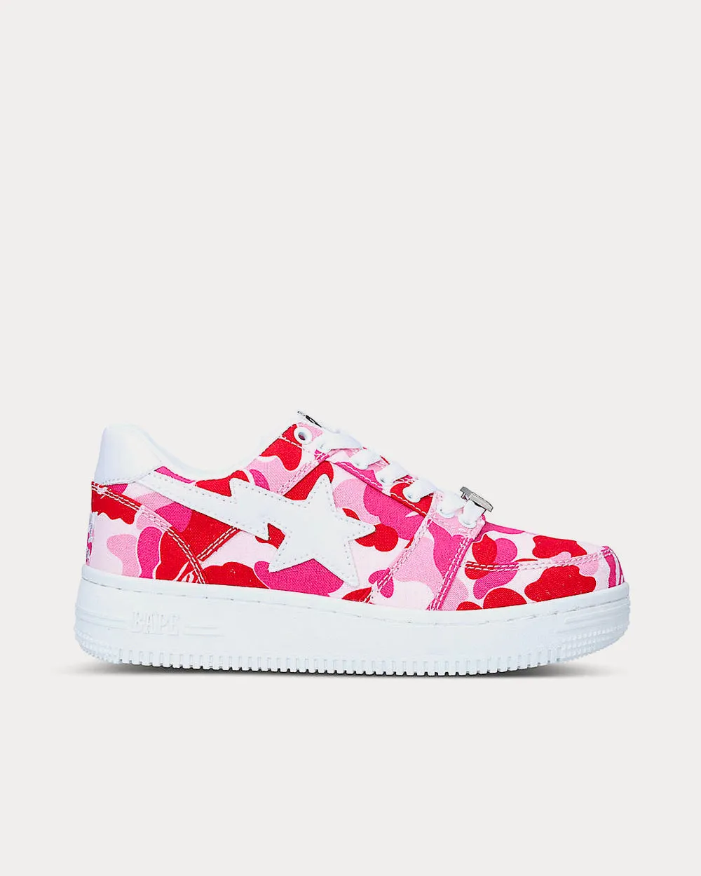 ABC Camo Bapesta Pink Low Top Sneakers