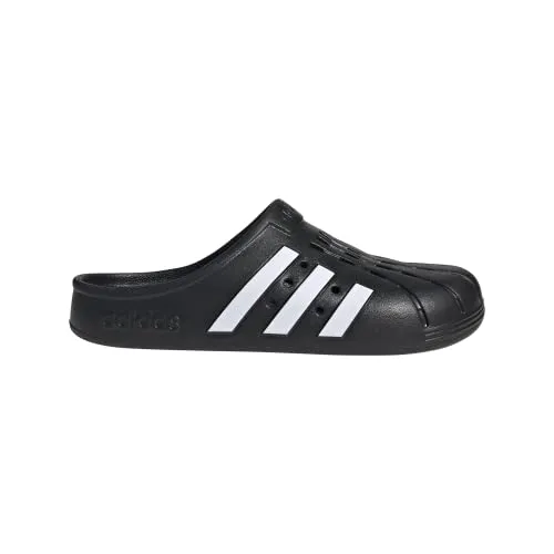adidas Unisex Adilette Clog Slide Sandal, Tent Green/Tent Green/Tent Green, 13 US Men