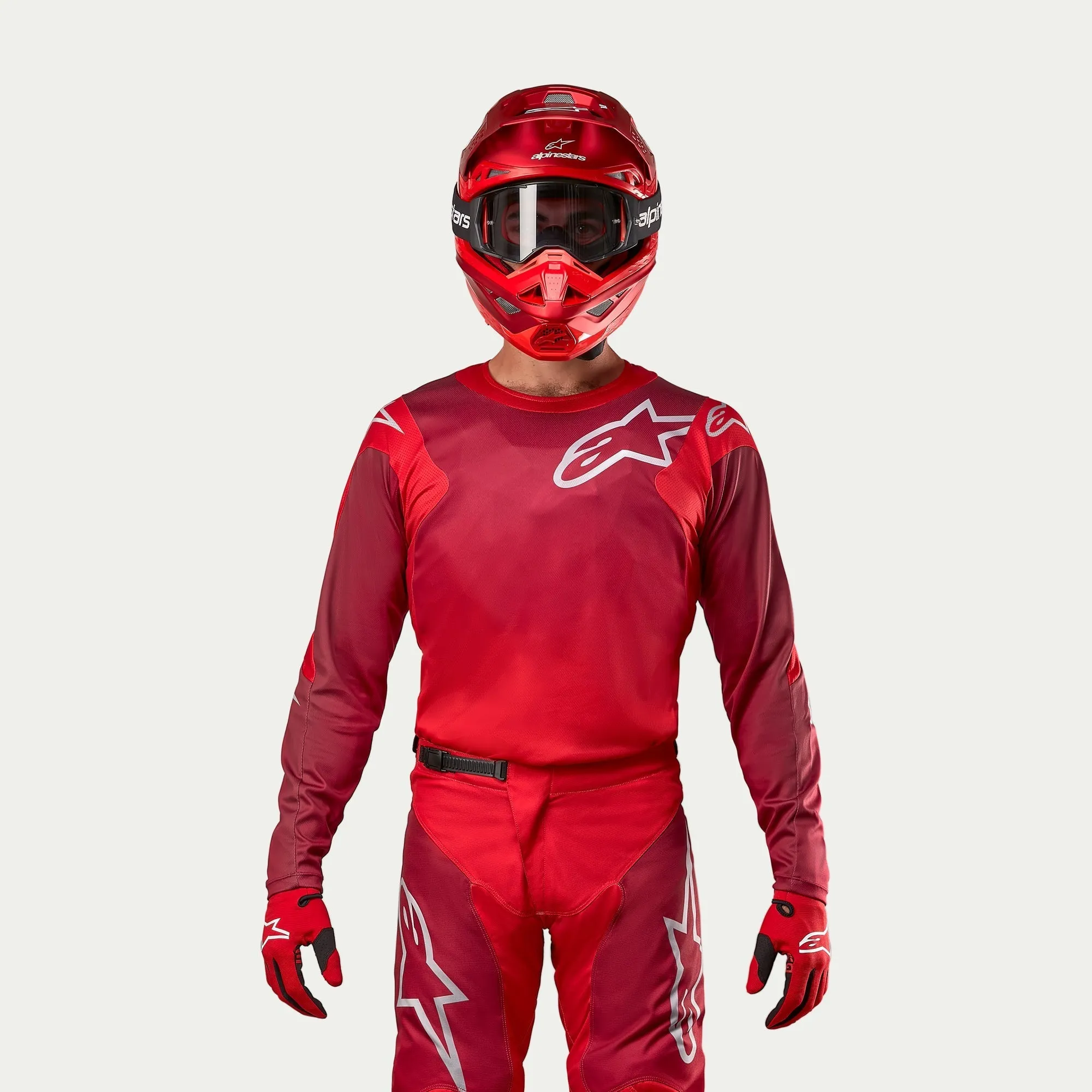 ALPINESTARS 2024 RACER HOEN JERSEY - MARS RED BURGUNDY