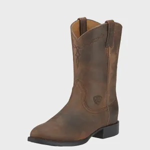 Ariat Ladies Heritage Roper - Distressed Brown
