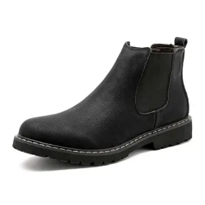 Axel Brogue Leather Boots