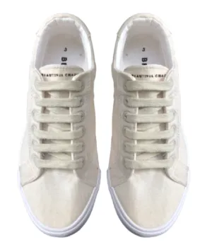 Beautiful Chaos Canvas Kids Sneakers