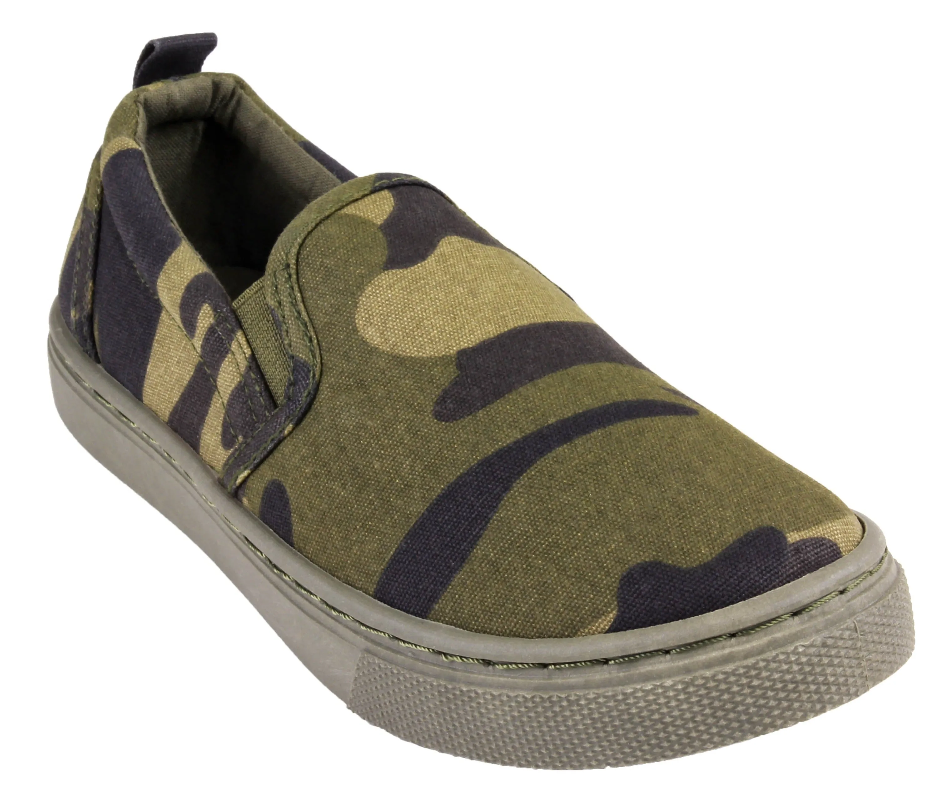Boys Camouflage Slip-On Sneaker