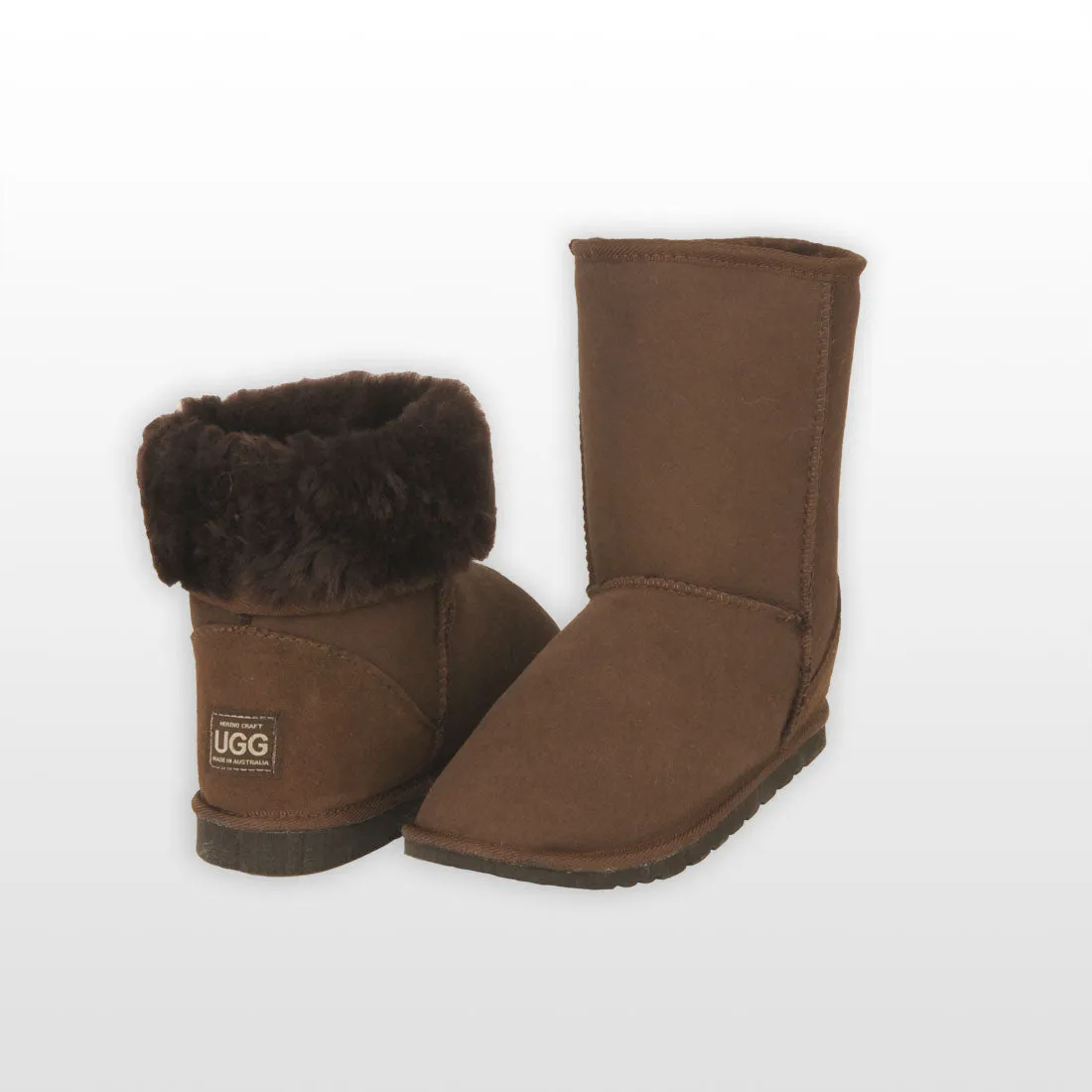 Classic Short Ugg Boots - Chocolate Brown