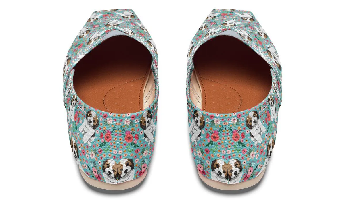 Cockapoo Flower Casual Shoes