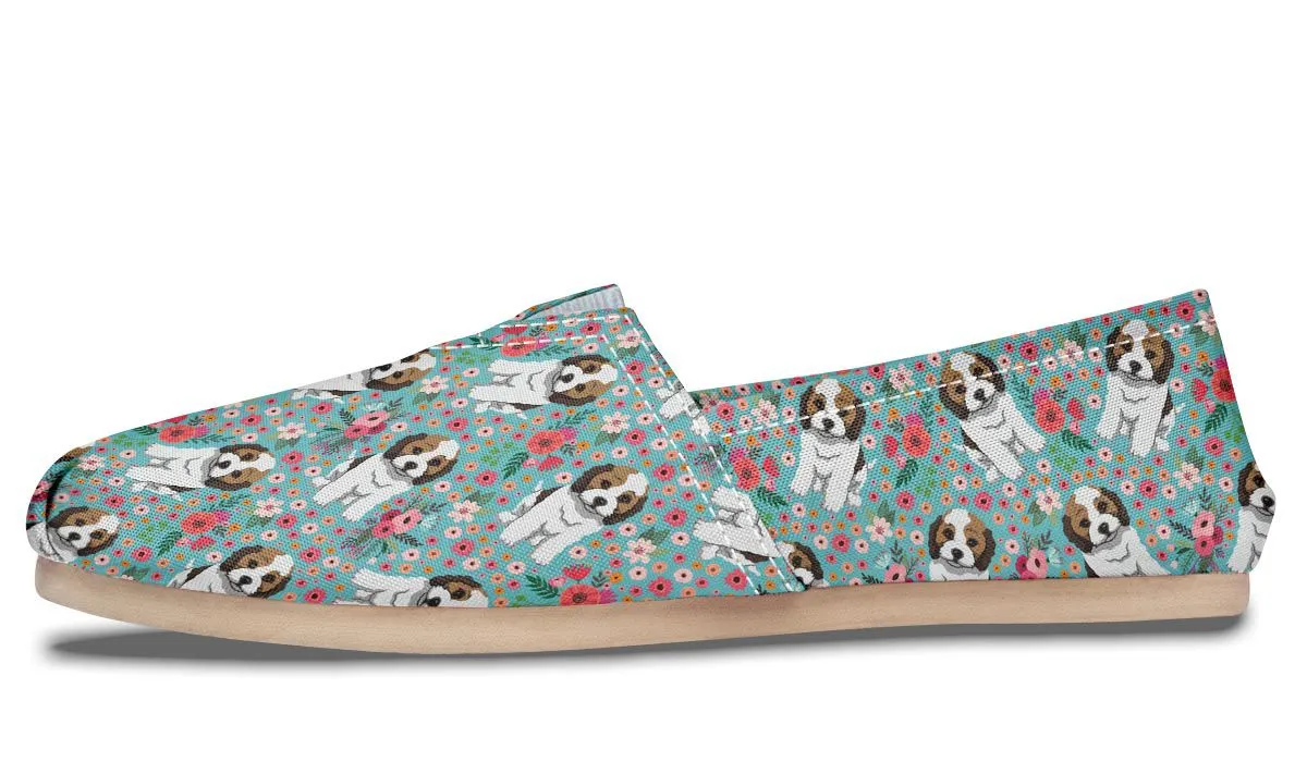 Cockapoo Flower Casual Shoes