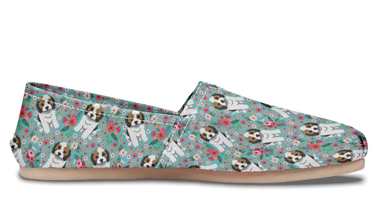 Cockapoo Flower Casual Shoes