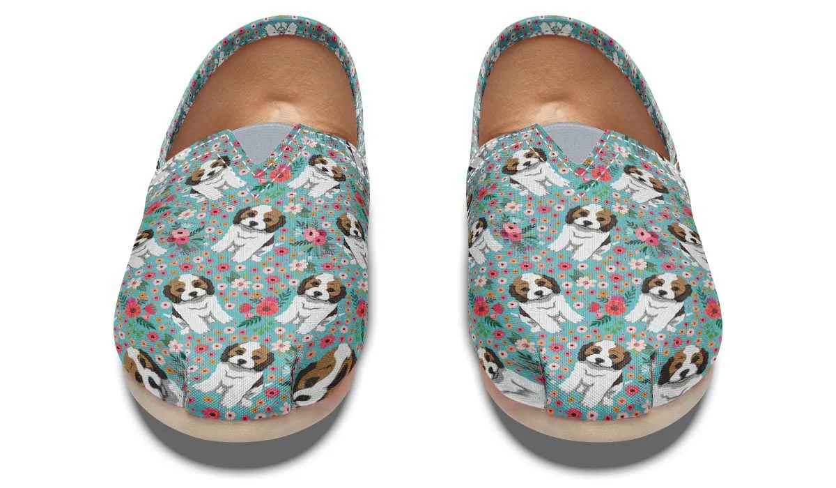 Cockapoo Flower Casual Shoes