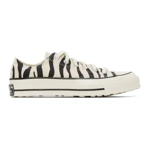 Converse Off-White Zebra Chuck 70 Low Sneakers