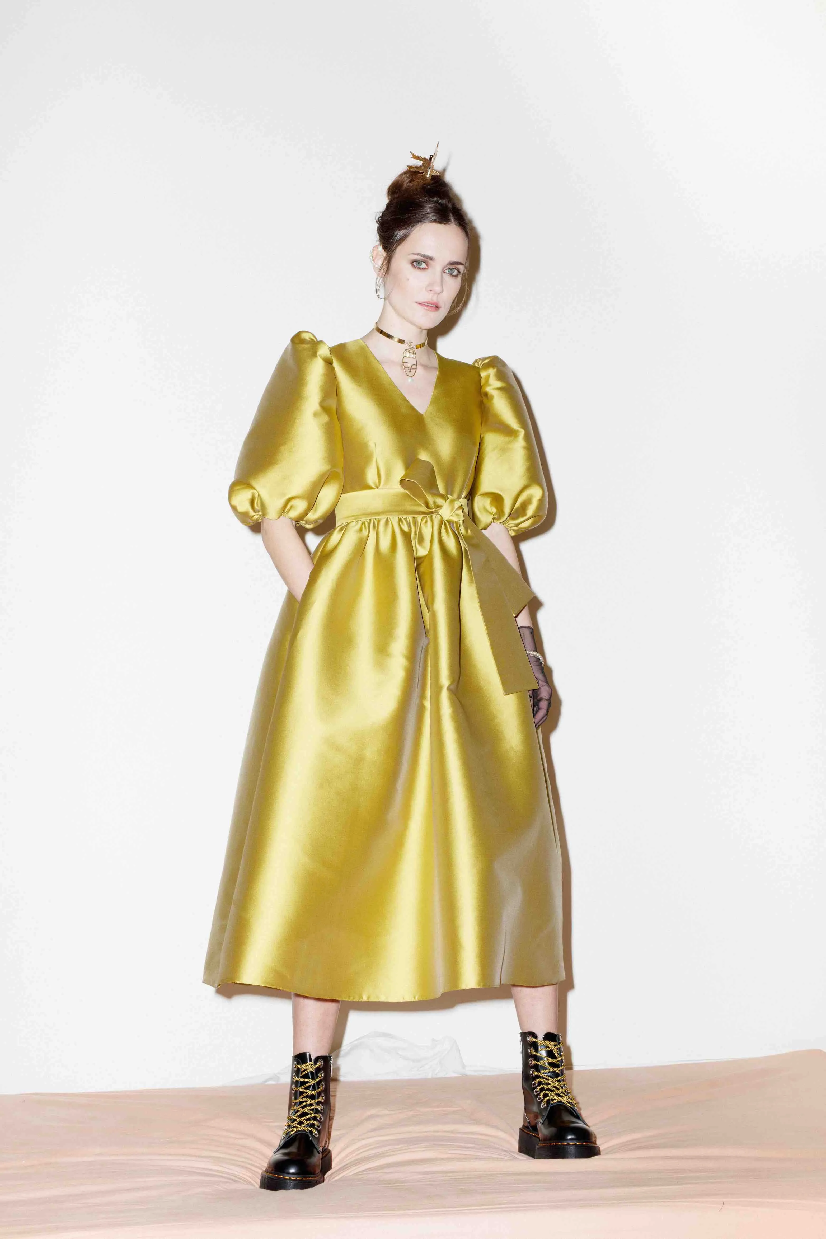 Eden V-neck Dress