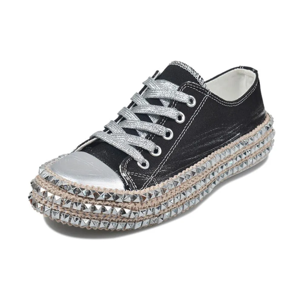 Fashion Print Canvas Sneakers