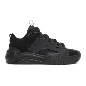 GCDS Black Slim Skate Sneakers
