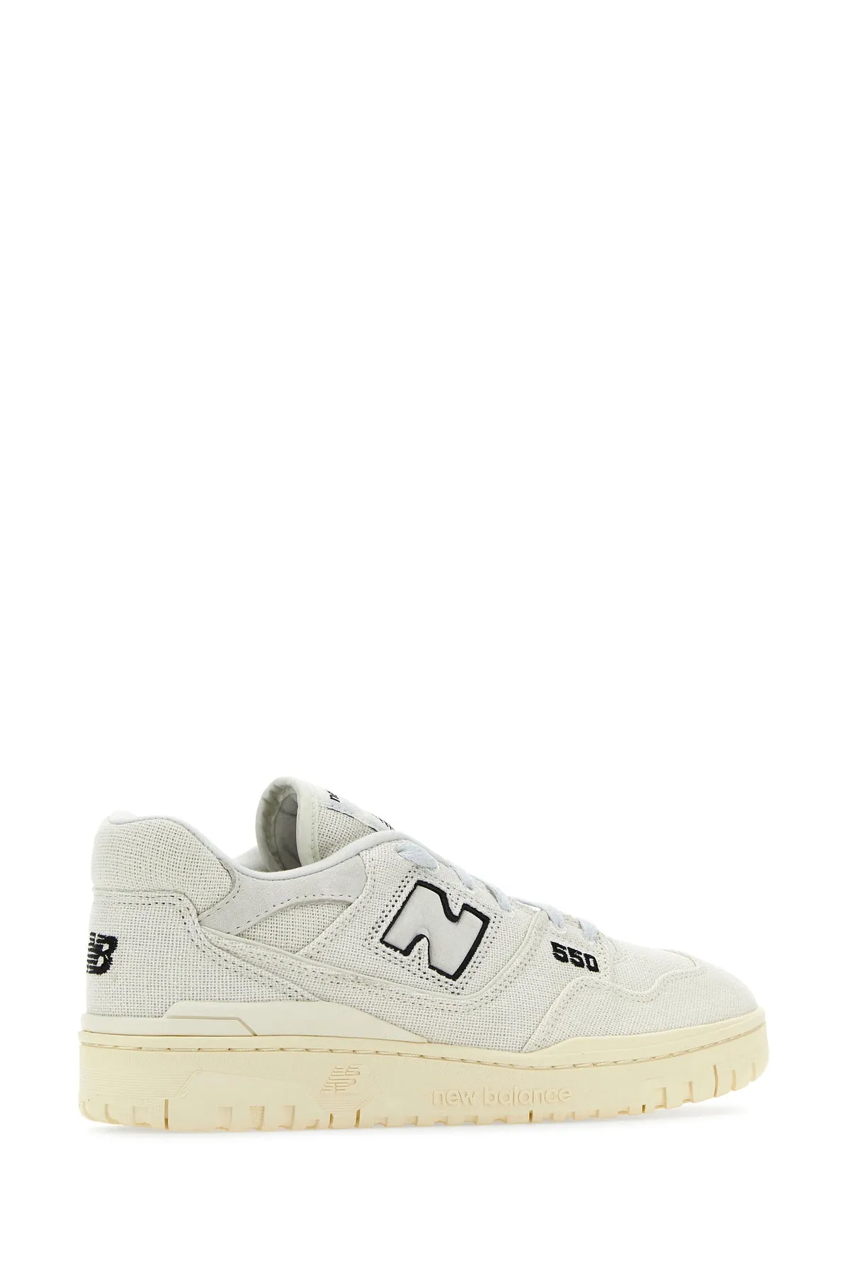 Ivory canvas 550 sneakers