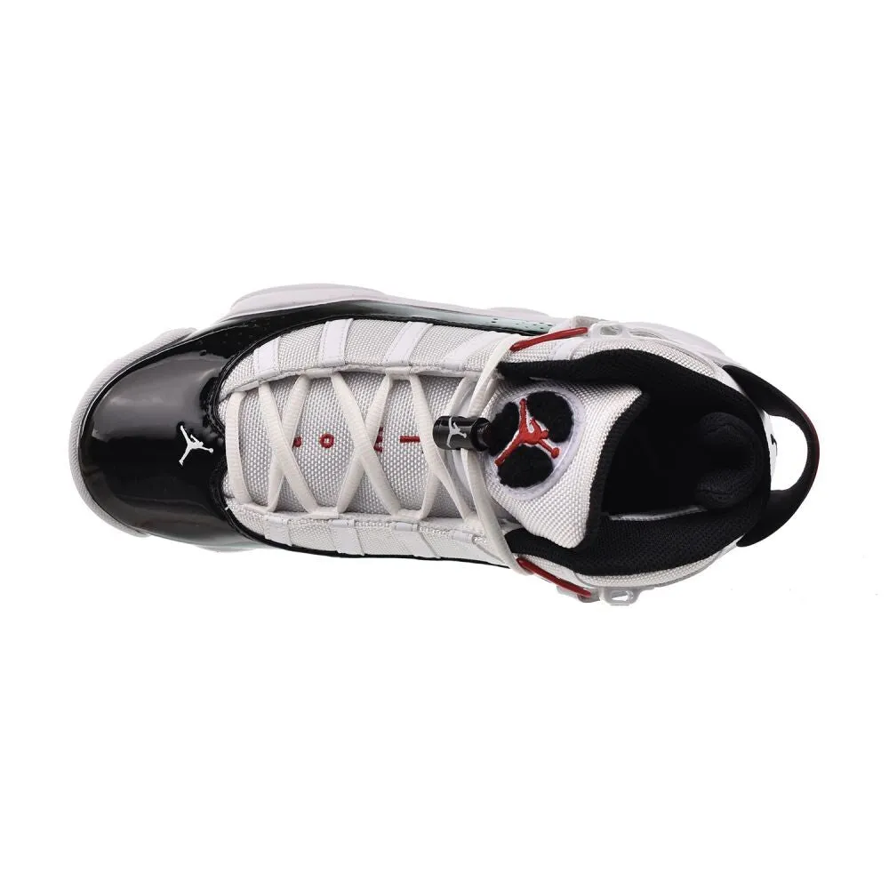 Jordan 6 Rings Men's Shoes White/Black-Varsity Red 322992-164