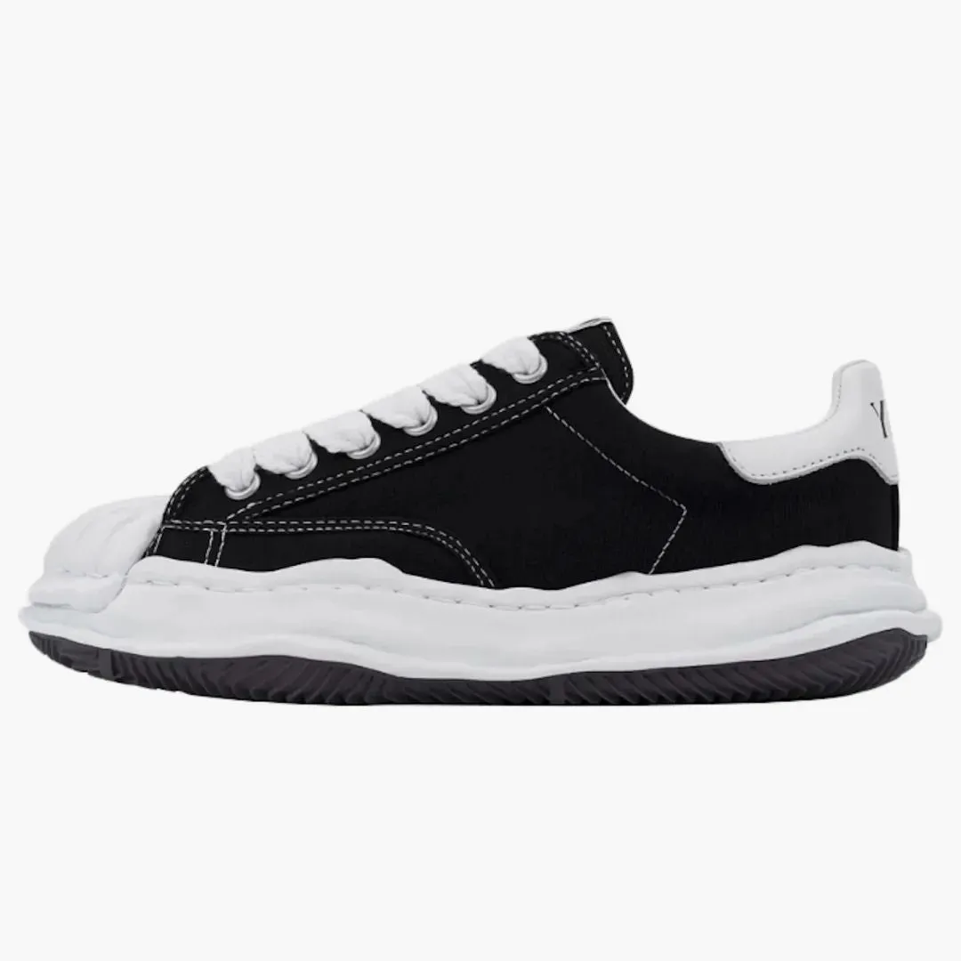 Maison Mihara Yasuhiro Blakey Og Sole Canvas Low Black No Logo