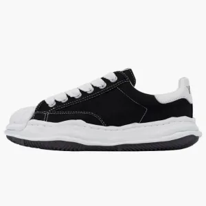 Maison Mihara Yasuhiro Blakey Og Sole Canvas Low Black No Logo