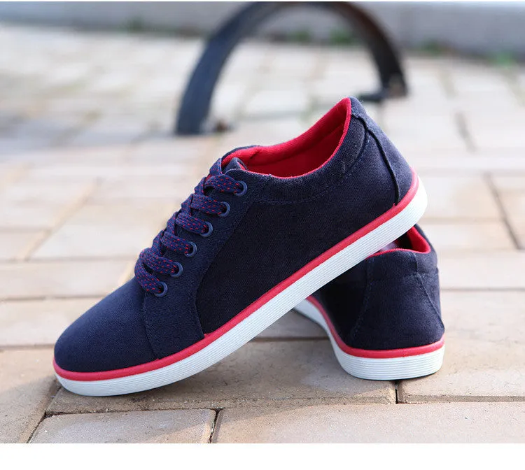 Men's Canvas Flat Shoes
