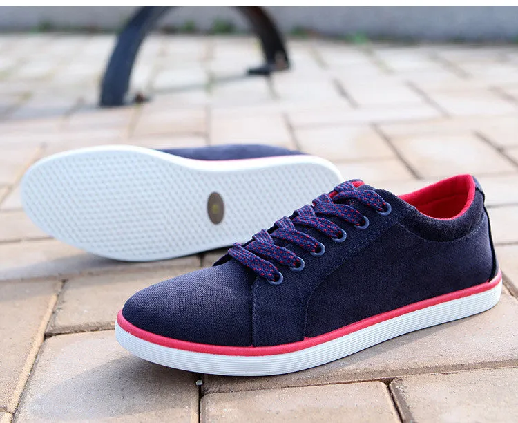 Men's Canvas Flat Shoes