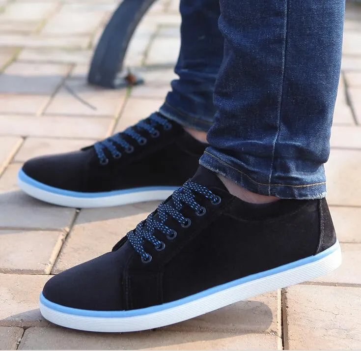 Men's Canvas Flat Shoes