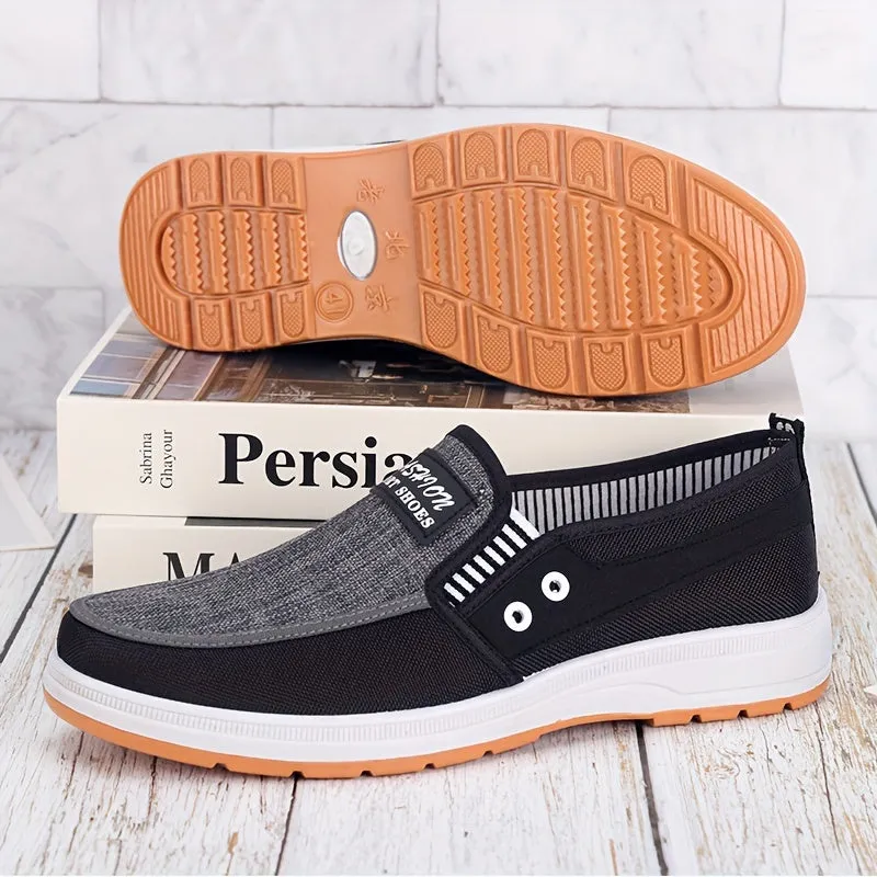 Men's Casual Low Top Shoes  | Lightweight Loafer Vibrant Blue Or Black