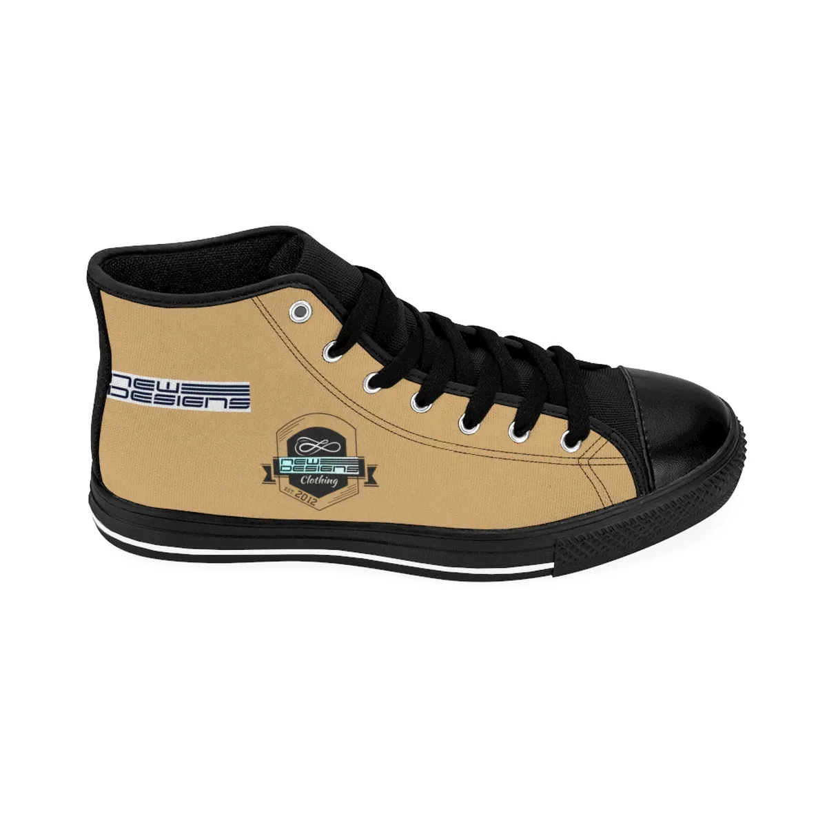(ND) alt.logo -Men's High-top Sneakers Maple/Brown Sugar