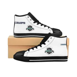 (ND) alt.logo -Men's High-top Sneakers White
