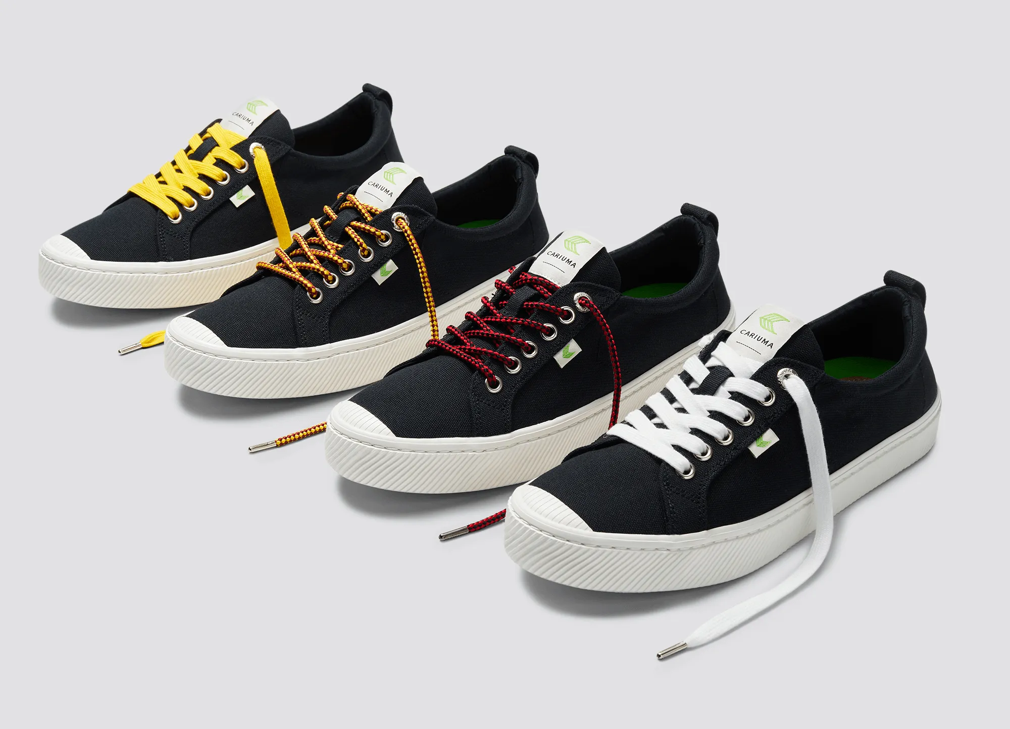 OCA Low Black Canvas Sneaker