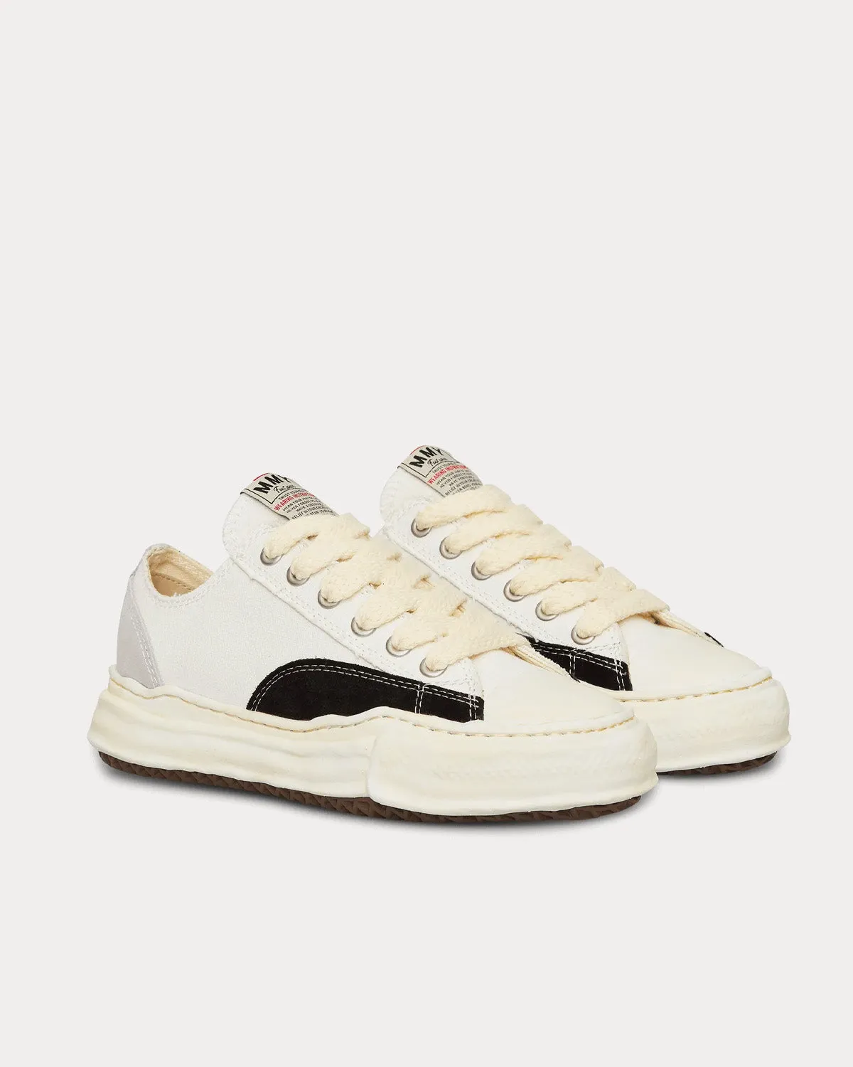 Peterson Slam Jam Exclusive White Low Top Sneakers