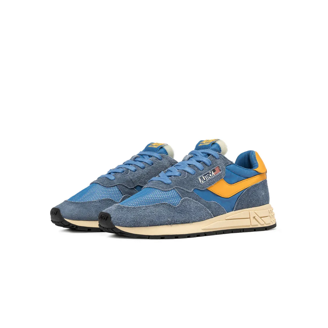 Reelwind Low Top Trainers in Suede/Net Cenble/Fus