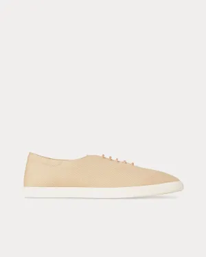 Sam Cotton Natural / White Low Top Sneakers