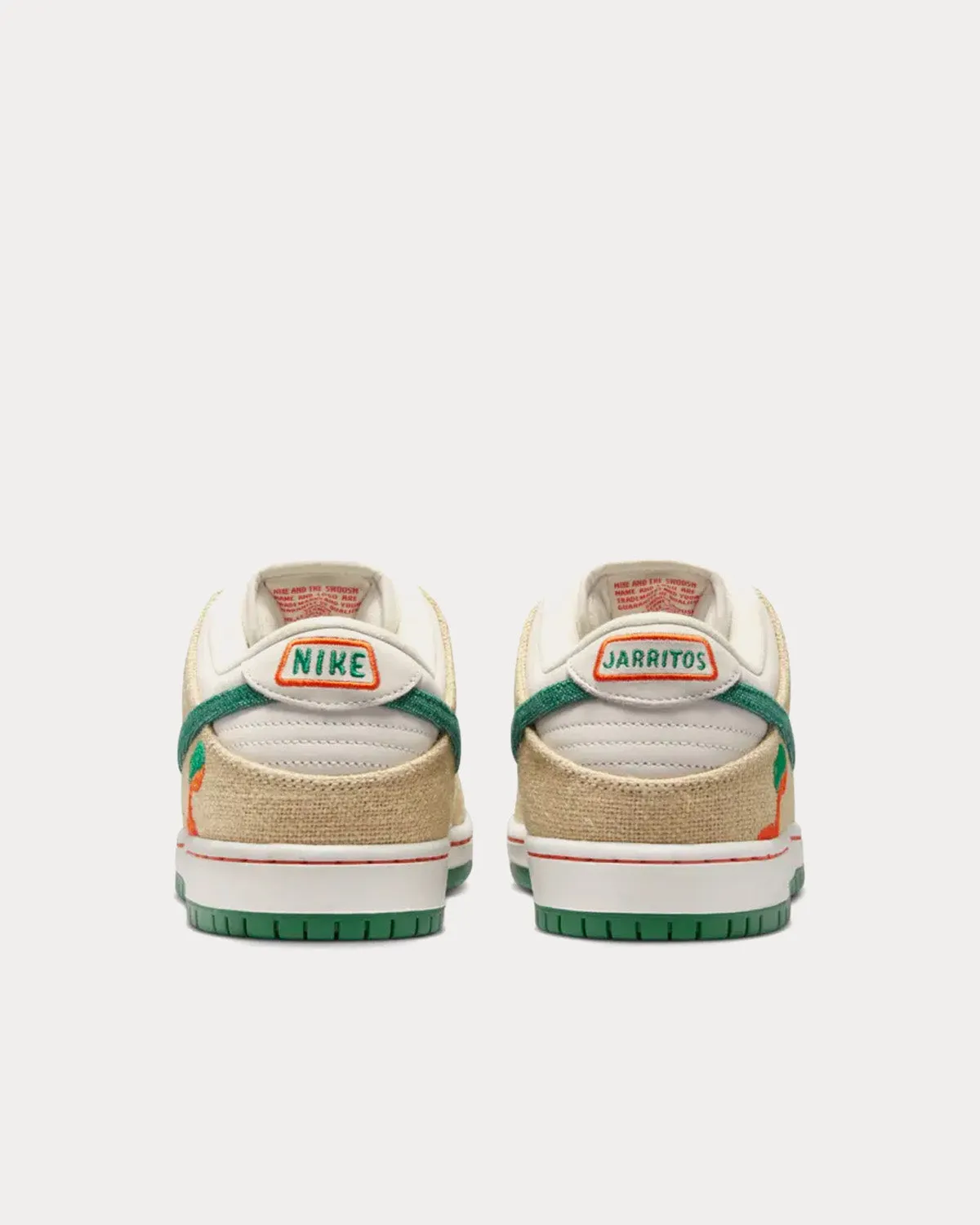 SB Dunk Low Phantom / Malachite Low Top Sneakers