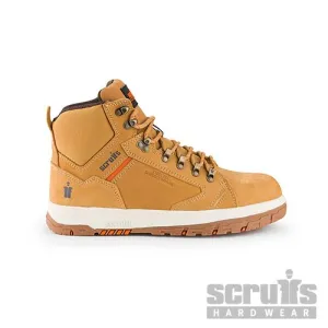 Scruffs Nevis Safety Boots Tan Size 10.5 / 45