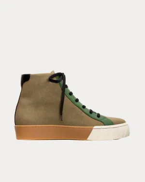 Seek Khaki High Top Sneakers