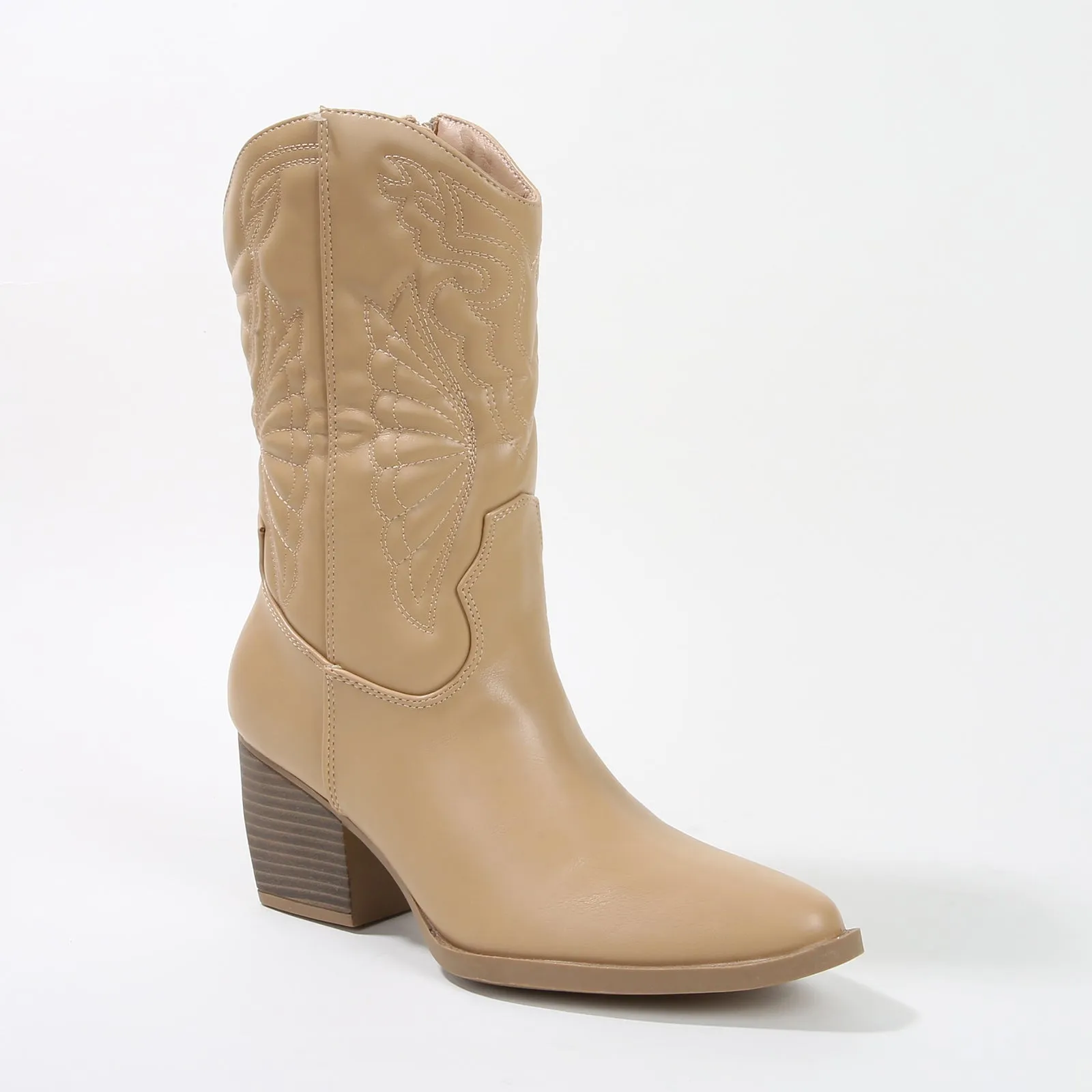 Texas Classic Embroidered Cowboy Boots