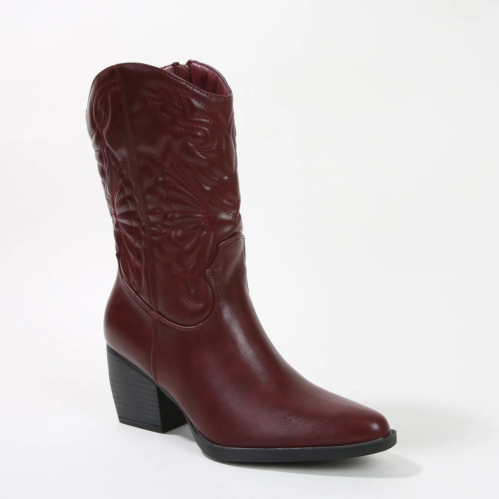 Texas Classic Embroidered Cowboy Boots