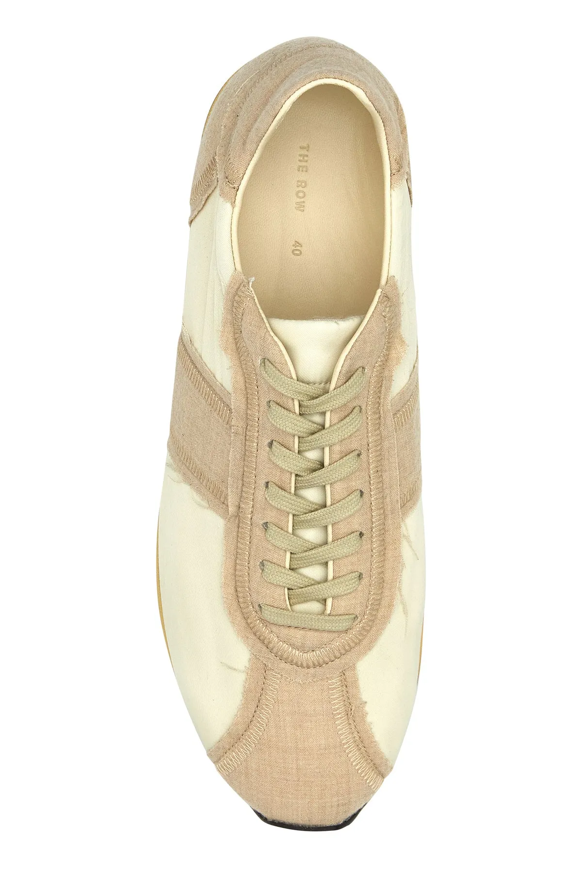 Two-tone canvas Mica sneakers