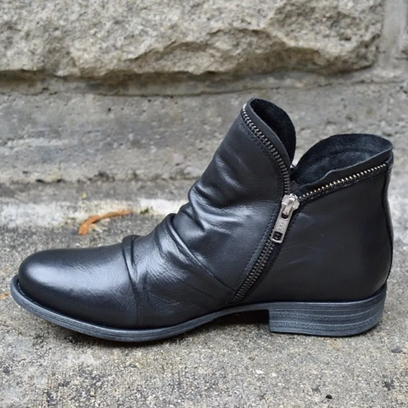 VIANNA | ELEGANT BOOTS WITH ZIP